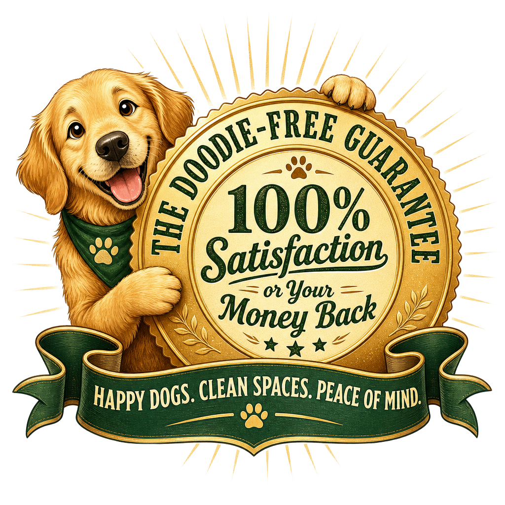 The Doodie-Free Guarantee — 100% satisfaction or your money back